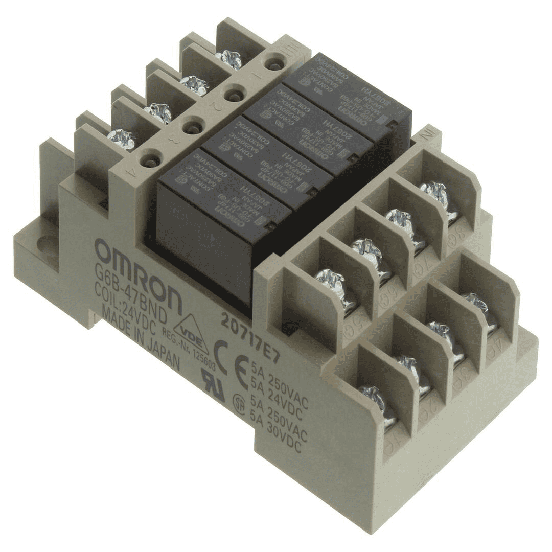 G6B-47BND DC24 OMRON relé de terminal industrial